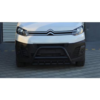 Bull Bar WT003 Black Stainless Steel Opel Zafira Life 2019- photo 4