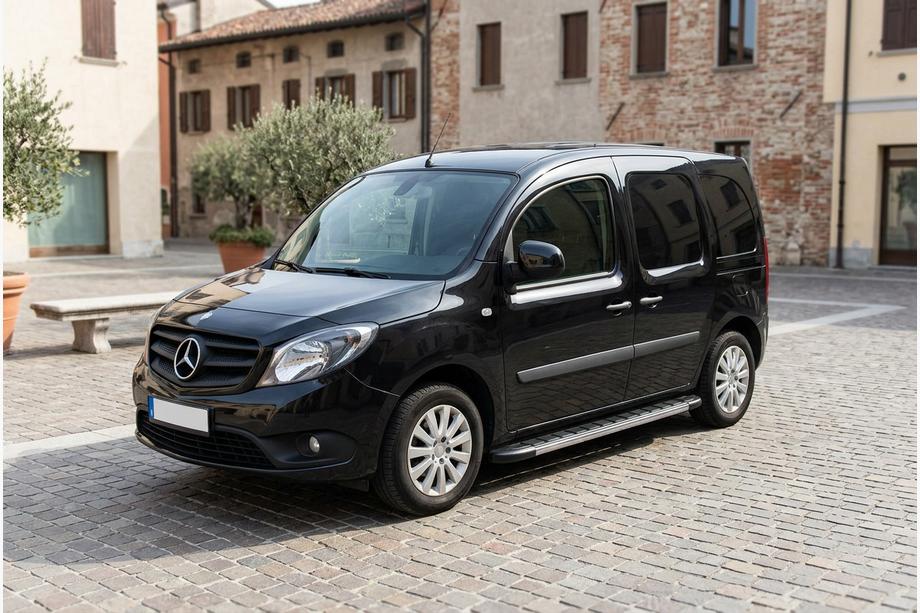 Mercedes Citan 2013-2021 Side Steps Duru (2 pcs, Aluminum) Image