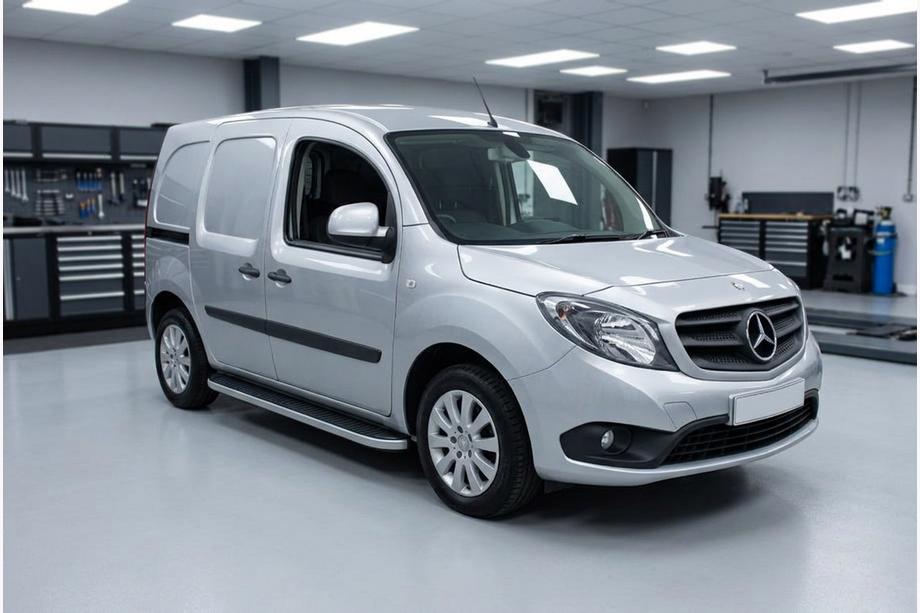 Mercedes Citan 2013-2021 Side Steps Tayga (2 pcs, Aluminum) Image