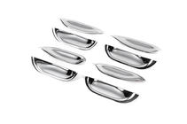 Mercedes S-class W140 1991-1998 Chrome Door Handle Covers (4 pcs, Plastic) photo 2