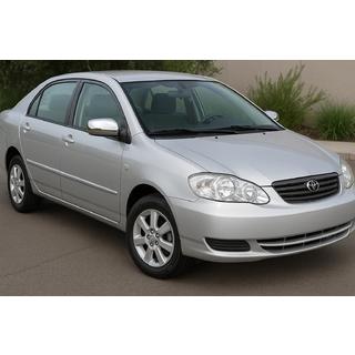 Mirror Covers 2002-2005 (2 pcs, plastic) Toyota Corolla 2002-2007 photo 1