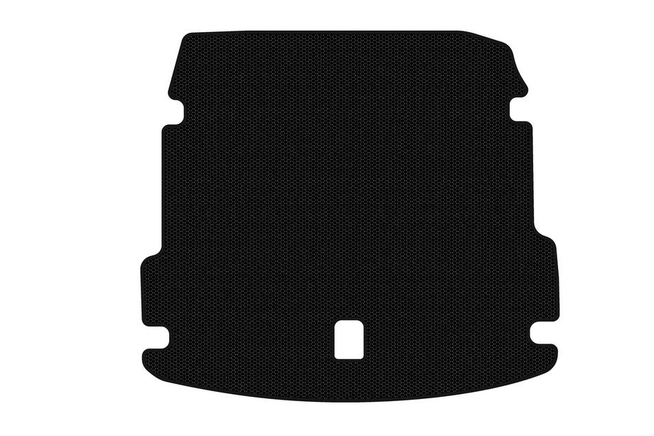 Audi A8 2010-2018 Rubber Trunk Mat Carsuit (Long, Black) Image