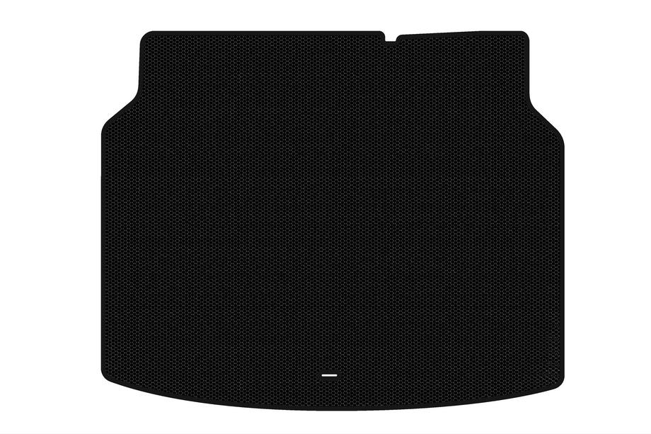 Chery Tiggo 4 2017- Rubber Trunk Mat Carsuit (Black) Image