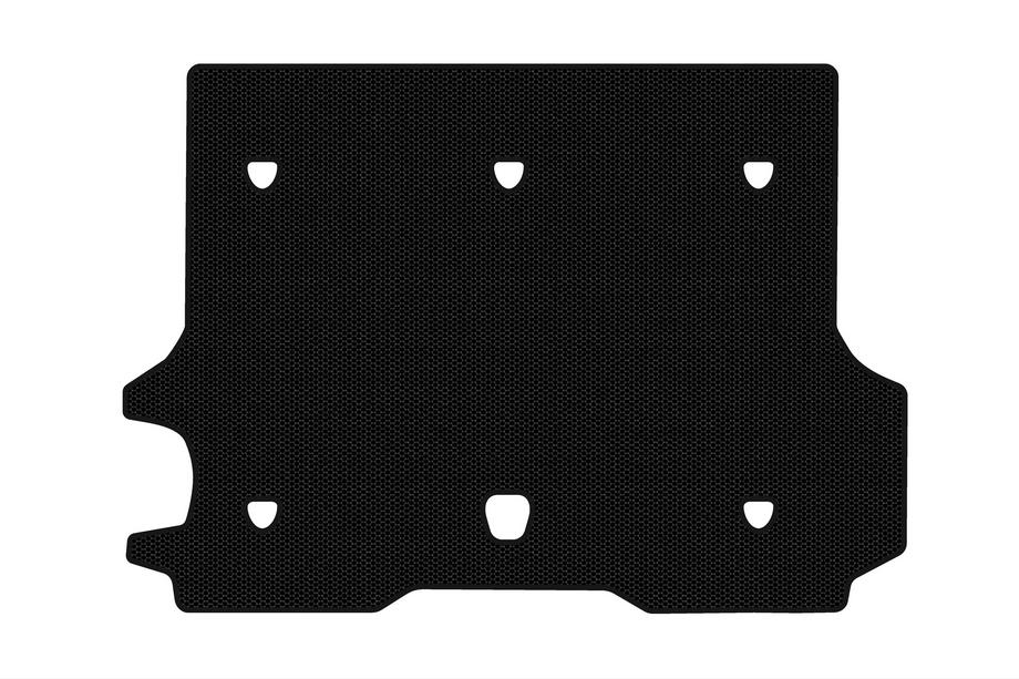 Chevrolet Trailblazer 2002-2012 Rubber Trunk Mat Carsuit (Black) Image