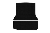 Fiat Fiorino/Qubo 2008-2024 Rubber trunk mat Carsuit (Cargo, black) photo 1
