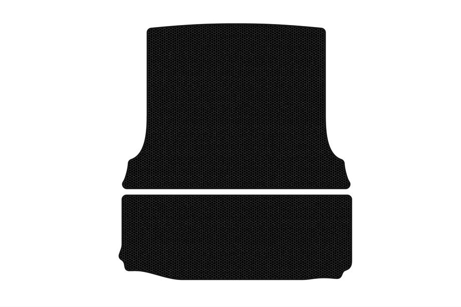 Fiat Fiorino/Qubo 2008-2024 Rubber trunk mat Carsuit (Cargo, black) Image