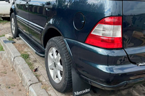 Mercedes ML W163 1997-2005 Side Steps Duru (2 pcs, Aluminum) photo 1