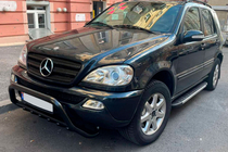 Mercedes ML W163 1997-2005 Side Steps Duru (2 pcs, Aluminum) photo 5