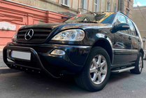Mercedes ML W163 1997-2005 Side Steps Duru (2 pcs, Aluminum) photo 6