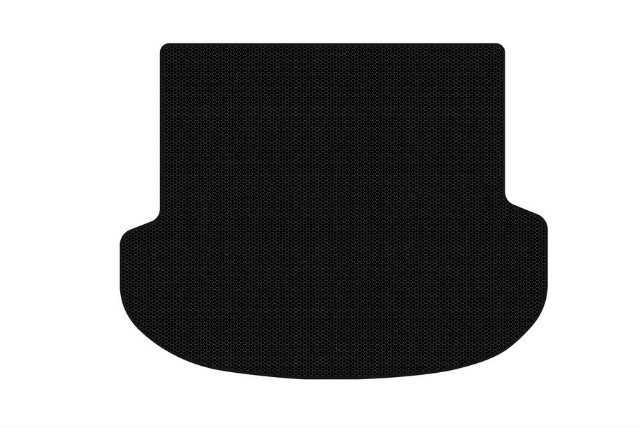 Hyundai Santa Fe 4 2018-2023 Rubber trunk mat Carsuit (2020-2023, black) Photo 1