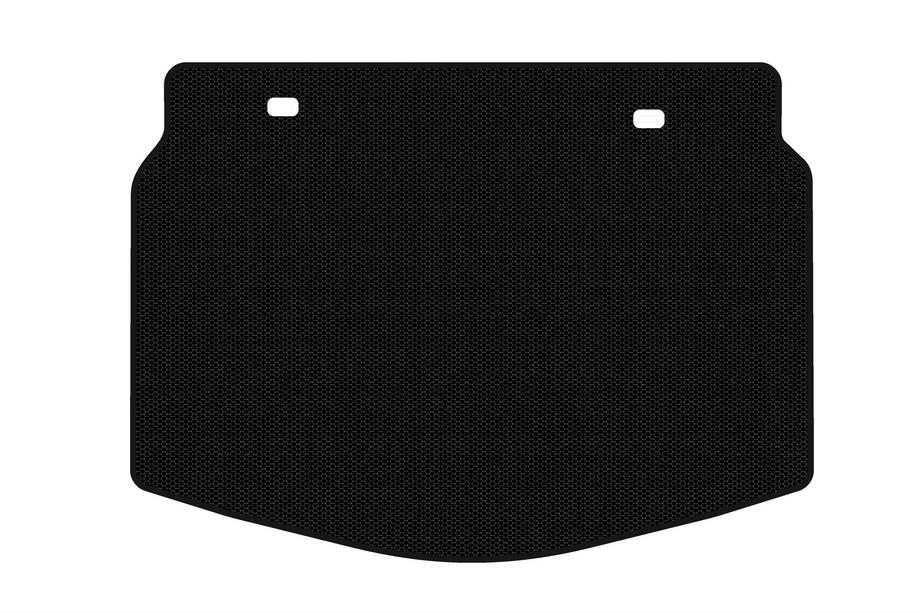 Hyundai Veloster 2018-2022 Rubber trunk mat Carsuit (Coupe, black) Image