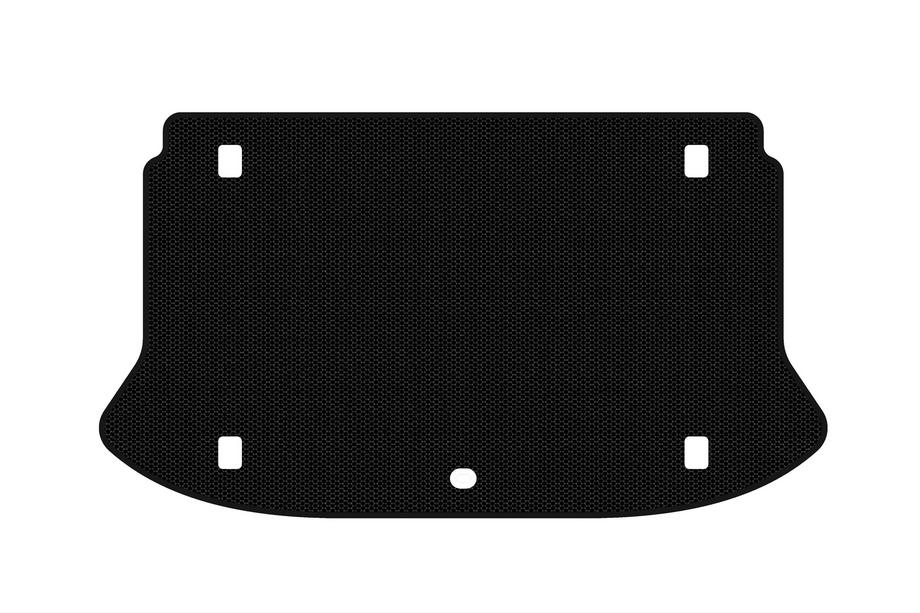 Hyundai Venue 2019- Rubber Trunk Mat Carsuit (Black) Image
