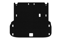 Infiniti QX60 2016-2021 Rubber trunk mat Carsuit (up to 2nd row, black) photo 1