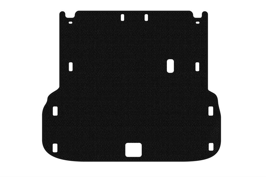Infiniti QX60 2016-2021 Rubber trunk mat Carsuit (up to 2nd row, black) Image