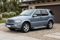 Mercedes ML W163 1997-2005 Side Steps Rainbow (2 pcs, Aluminum) photo 1