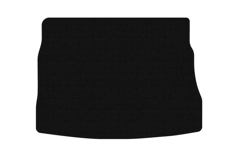 Kia Ceed 2007-2012 Rubber trunk mat Carsuit (HB, 3-door, black) Photo 1