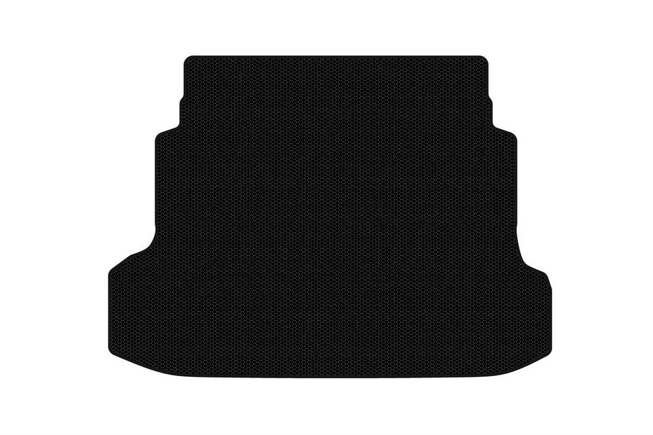 Kia Cerato 2 2010-2013 Rubber trunk mat Carsuit (SD, black) Image