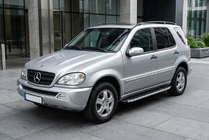 Mercedes ML W163 1997-2005 Side Steps Fullmond (2 pcs, Aluminum) photo 1