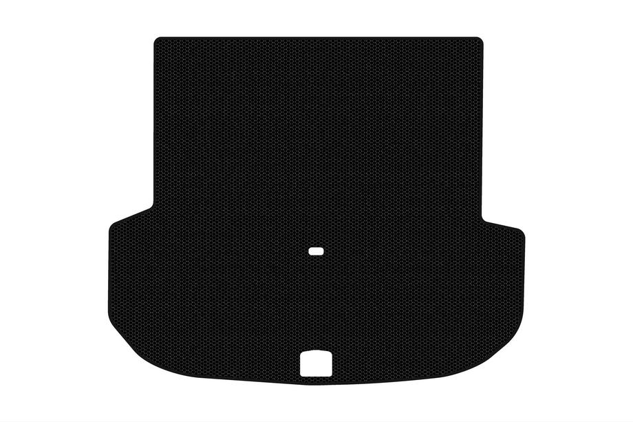 Kia Sorento III UM 2014-2020 Rubber trunk mat Carsuit (2014-2018, 5-seater, black) Image