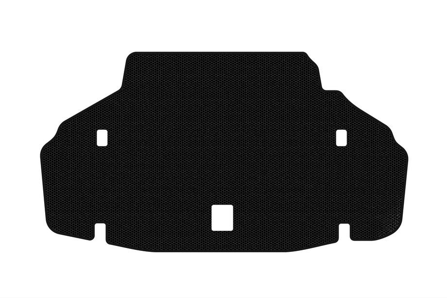 Lexus LS 2007-2017 Rubber trunk mat Carsuit (2007-2010, SD, Long wheelbase, black) Photo 1