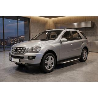 Side Steps Duru (2 pcs, Aluminum) Mercedes ML W164 2005-2011 photo 1