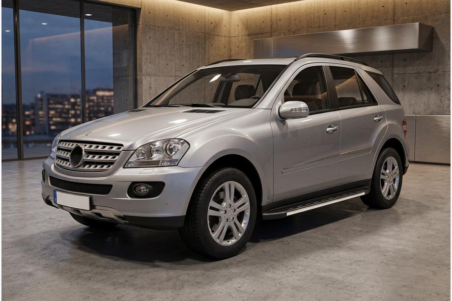 Mercedes ML W164 2005-2011 Side Steps Duru (2 pcs, Aluminum) Image