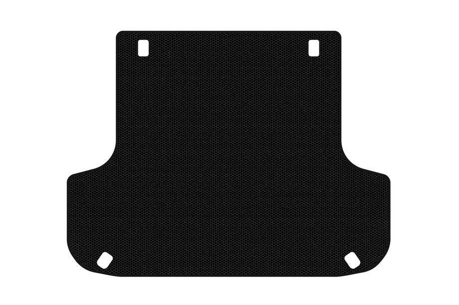 Mitsubishi Pajero Sport 1996-2007 Rubber Trunk Mat Carsuit (Black) Image