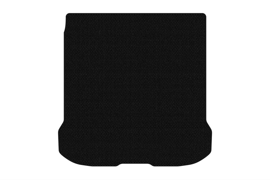 Nissan Quest 2011-2017 Rubber trunk mat Carsuit (with 2nd row, 7-seater, black) Image