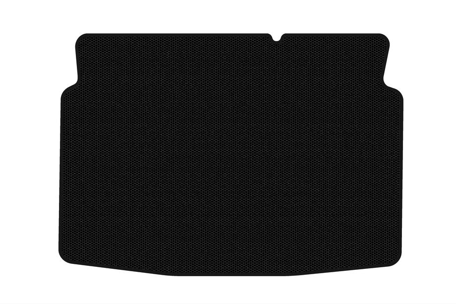 Peugeot 207 2006–2014 Rubber trunk mat Carsuit (HB, 5-door, black) Image