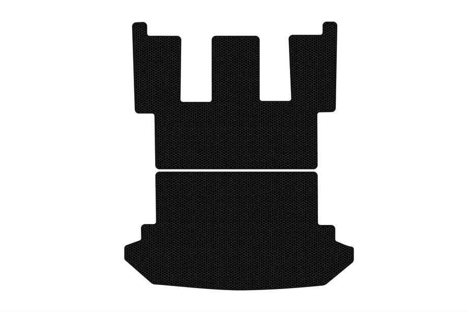Peugeot 807 2002-2014 Rubber Trunk Mat Carsuit (Black) Image