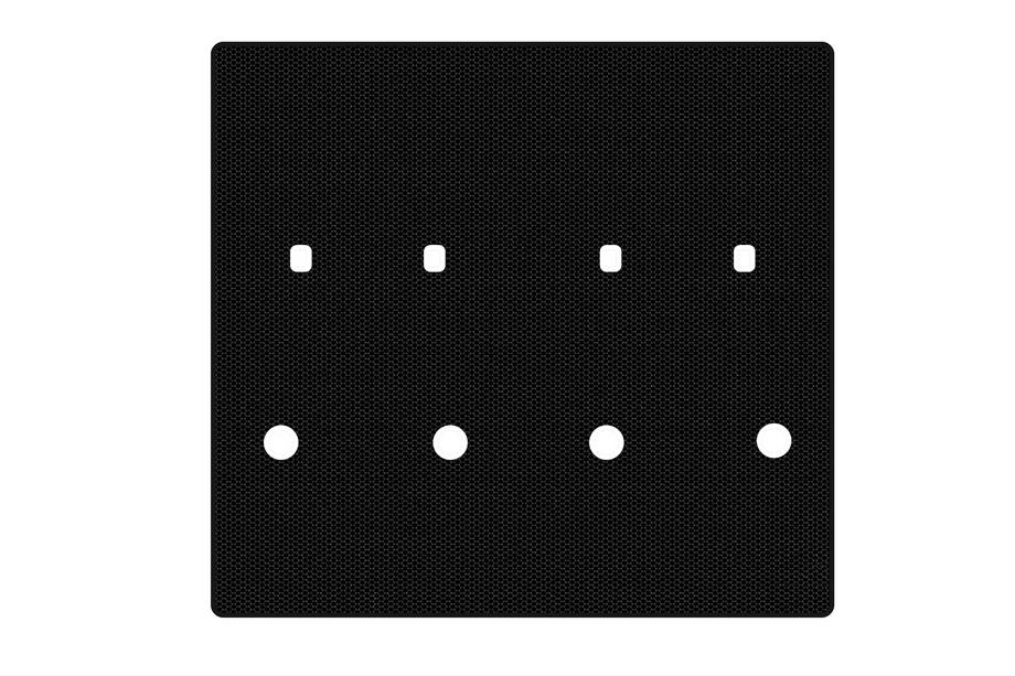 Peugeot Partner/Rifter 2019- Rubber Trunk Mat Carsuit (Long Wheelbase, Black) Image