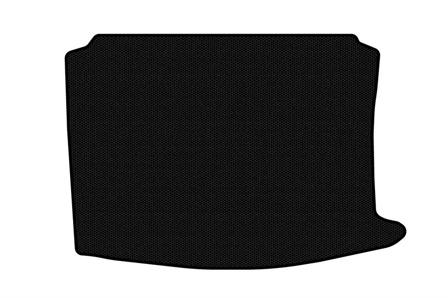 Seat Leon 1999-2005 Rubber trunk mat Carsuit (HB, 5-door, black) Image