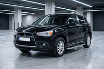 Mitsubishi ASX 2010-2023 Side Steps Maydos V1 (2 pcs, Aluminum & Stainless Steel) photo 1