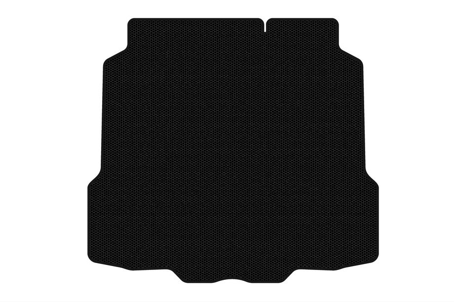 Toyota Yaris 2010-2020 Rubber trunk mat Carsuit (SD, black) Photo 1