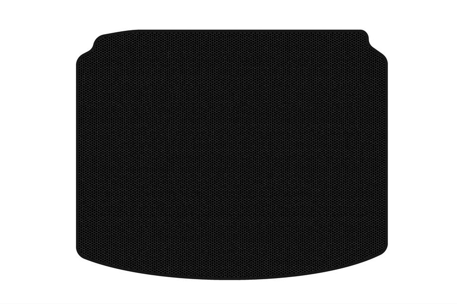 Citroen C-4 2004-2010 Rubber trunk mat Carsuit (HB, 5-door, Facelift, black) Image