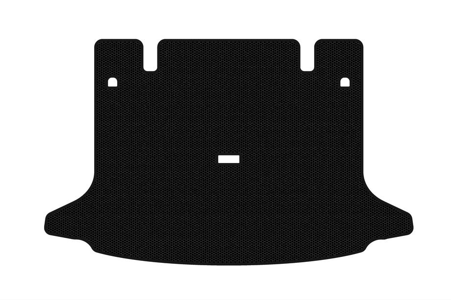 Dacia Logan I 2005-2008 Rubber trunk mat Carsuit (SW, 7-seater, black) Image