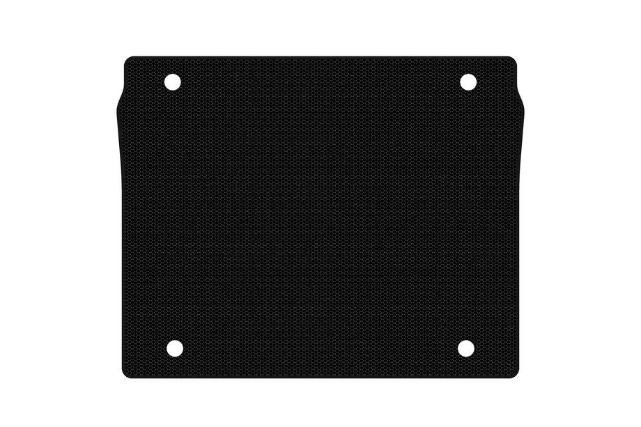 Fiat Doblo II 2010-2022 Rubber trunk mat Carsuit (5-seater/Short wheelbase, black) Photo 1
