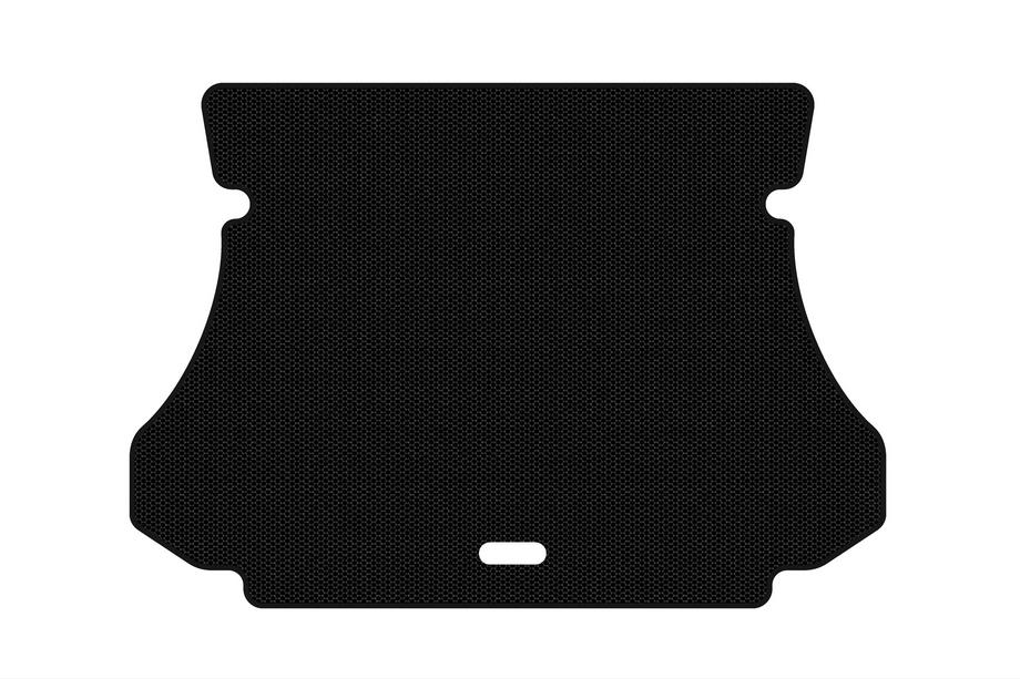 Hyundai Santa Fe 1 2000-2006 Rubber Trunk Mat Carsuit (Black) Image