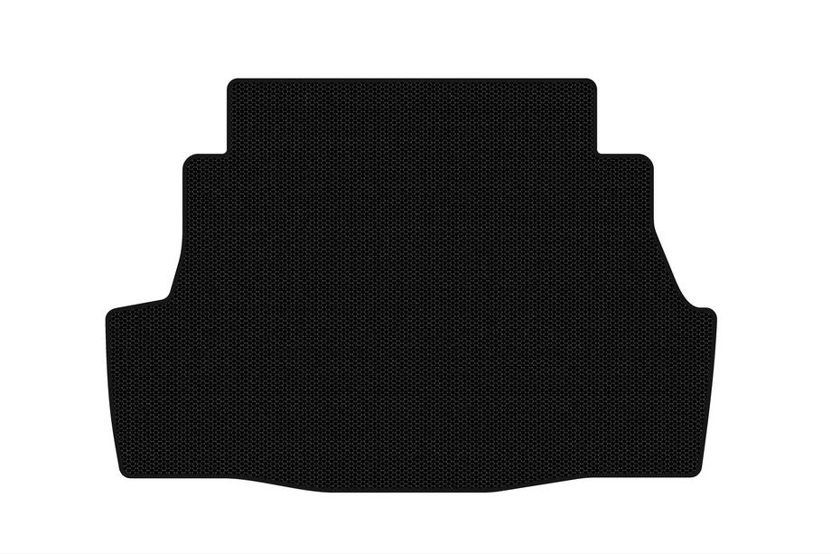 Nissan Almera B10 Classic 2006-2012 Rubber trunk mat Carsuit (SD, black) Photo 1