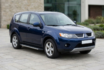 Mitsubishi Outlander 2006-2012 Side Steps Duru (2 pcs, Aluminum) photo 1