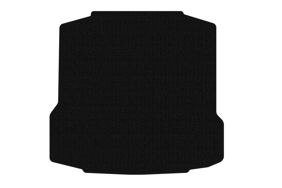 Skoda Rapid 2012-2019 Rubber trunk mat Carsuit (Liftback, black) Image