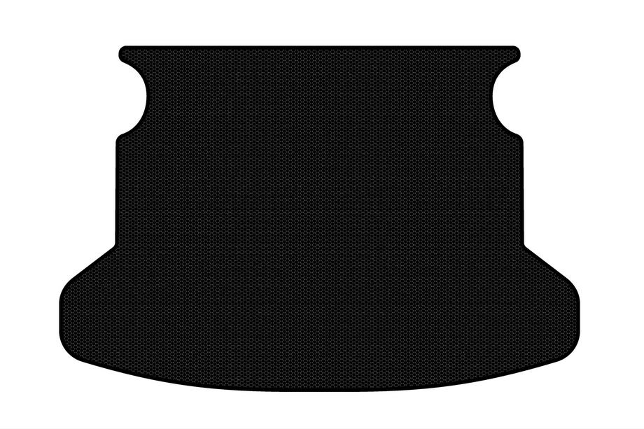 Toyota Corolla 2002-2007 Rubber trunk mat Carsuit (SD, black) Photo 1