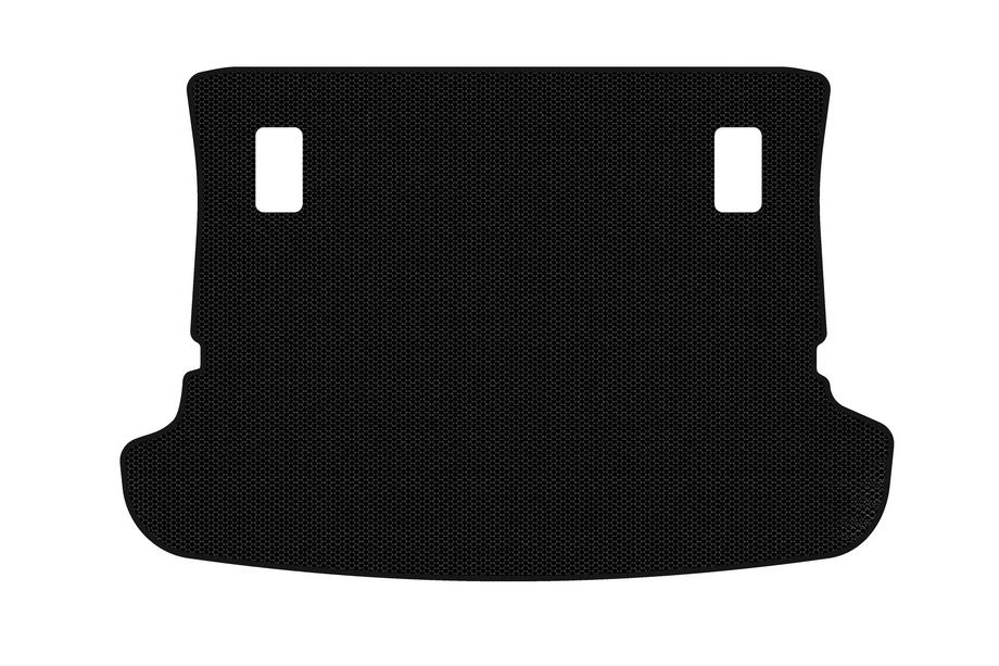 Toyota Corolla Verso 2004-2009 Rubber trunk mat Carsuit (7-seater, black) Image