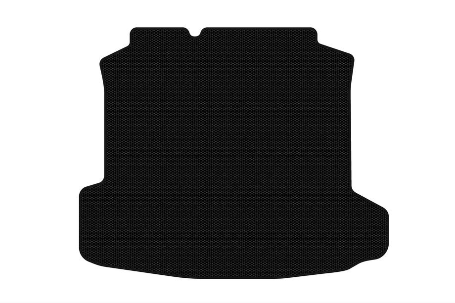 Volkswagen Polo 2010-2017 Rubber trunk mat Carsuit (SD, black) Photo 1