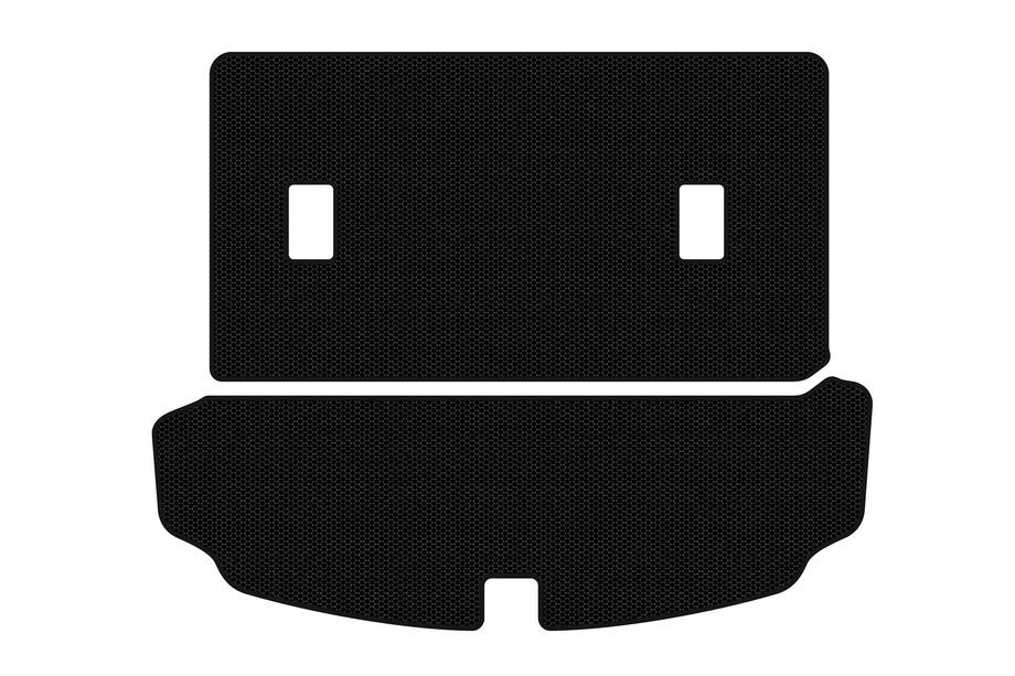 Acura MDX 2007-2013 Rubber Trunk Mat Carsuit V-2 (Black) Image