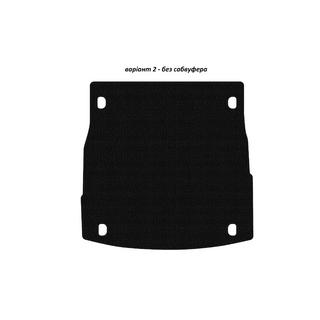 Rubber trunk mat Carsuit V-2 (without subwoofer, black) Alfa Romeo Stelvio 2016- photo 1