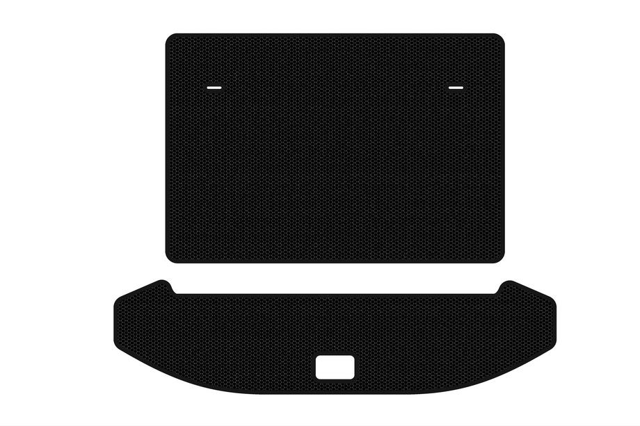 Jetour X70 2018- Rubber trunk mat Carsuit (3 rows, black) Photo 1