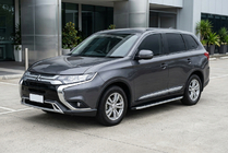 Mitsubishi Outlander 2012-2021 Side Steps Fullmond (2 pcs, aluminum) photo 1