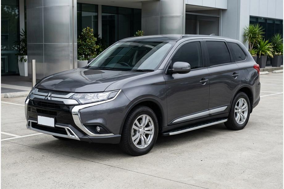 Mitsubishi Outlander 2012-2021 Side Steps Fullmond (2 pcs, aluminum) Image