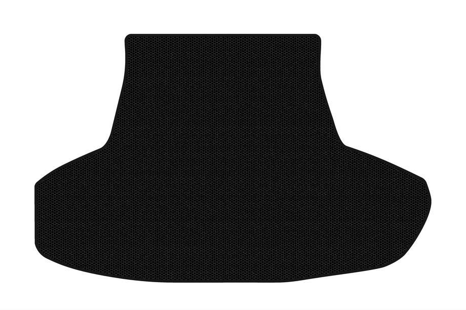 Infiniti Q50/Q60 2013-2024 Rubber trunk mat Carsuit (without spare wheel and 2 batteries, SD, black) Image